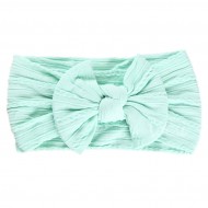 Luxury Cable Knit Bow Baby Headband