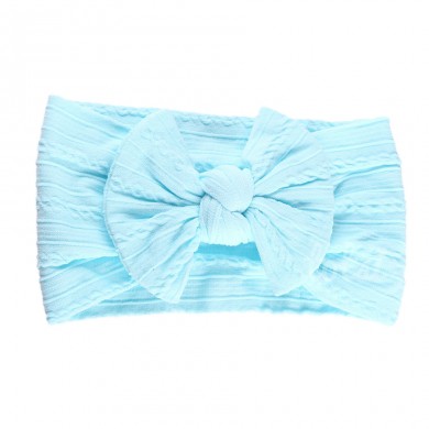 Luxury Cable Knit Bow Baby Headband Luxury Cable Knit Bow Baby Headband