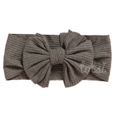 Luxury Ribbed Bow Baby Headband Luxury Ribbed Bow Baby Headband