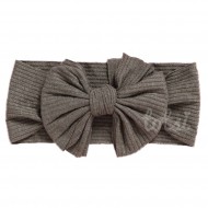Luxury Ribbed Bow Baby Headband