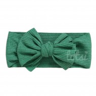 Luxury Ribbed Bow Baby Headband