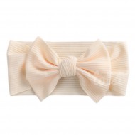 Luxury Ribbed Bow Baby Headband
