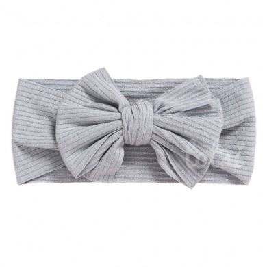 Luxury Ribbed Bow Baby Headband Luxury Ribbed Bow Baby Headband