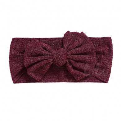 Luxury Ribbed Bow Baby Headband Luxury Ribbed Bow Baby Headband