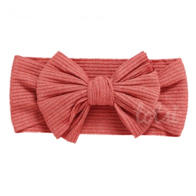 Luxury Ribbed Bow Baby Headband Luxury Ribbed Bow Baby Headband