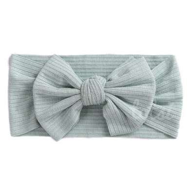 Luxury Ribbed Bow Baby Headband Luxury Ribbed Bow Baby Headband