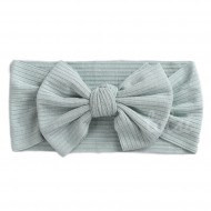 Luxury Ribbed Bow Baby Headband