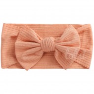 Luxury Ribbed Bow Baby Headband