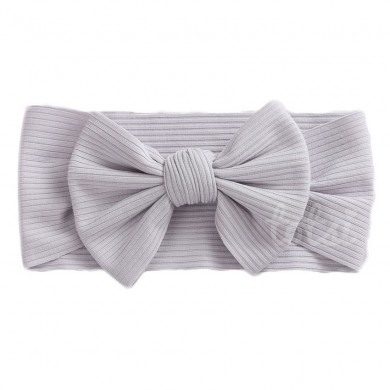 Luxury Ribbed Bow Baby Headband Luxury Ribbed Bow Baby Headband