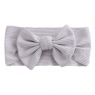 Luxury Ribbed Bow Baby Headband