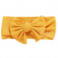 Luxury Ribbed Bow Baby Headband