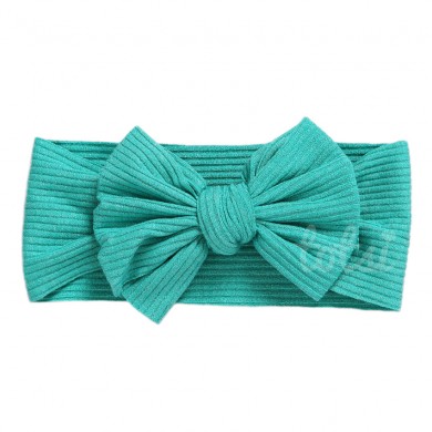 Luxury Ribbed Bow Baby Headband Luxury Ribbed Bow Baby Headband