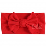 Luxury Ribbed Bow Baby Headband