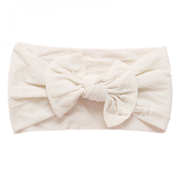 Luxury Plain Bow Baby Headband