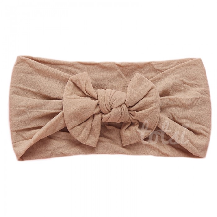 Luxury Plain Bow Baby Headband