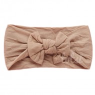 Luxury Plain Bow Baby Headband