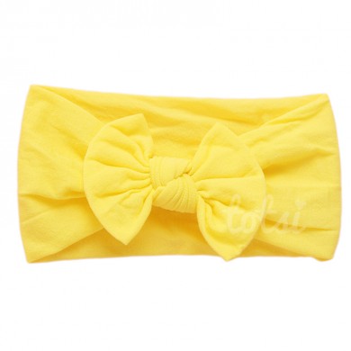 Luxury Plain Bow Baby Headband Luxury Plain Bow Baby Headband