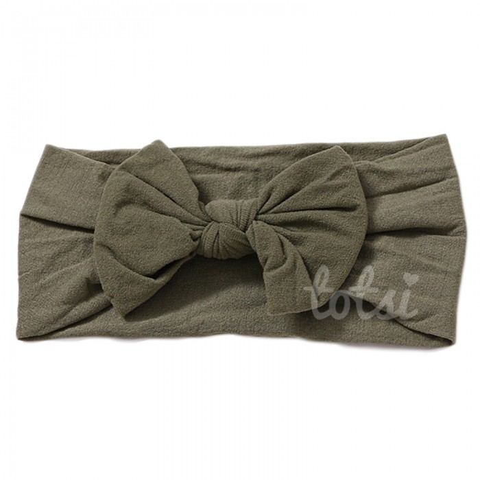 Luxury Plain Bow Baby Headband