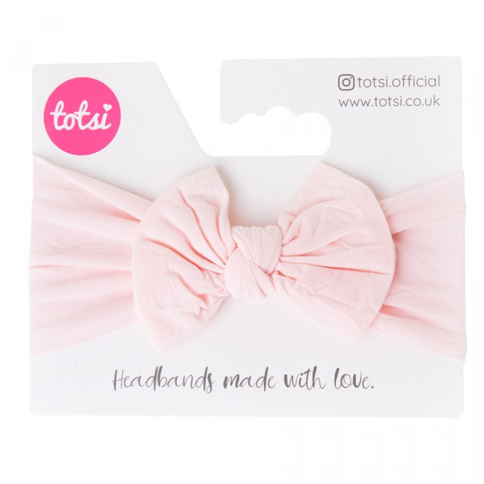 Luxury Plain Bow Baby Headband