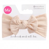 Neutrals Luxury Ribbed Cable Knit Baby Headband