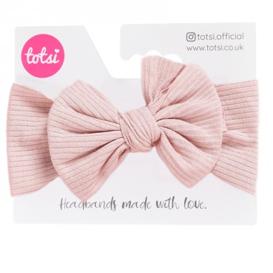 Luxury Ribbed Bow Baby Headband Luxury Ribbed Bow Baby Headband