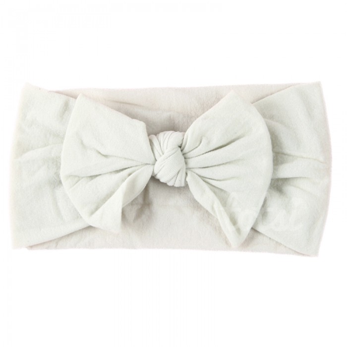 Luxury Plain Bow Baby Headband