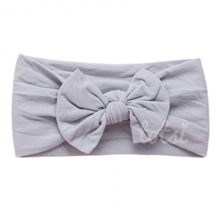 Luxury Plain Bow Baby Headband