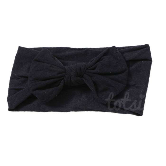 Luxury Plain Bow Baby Headband