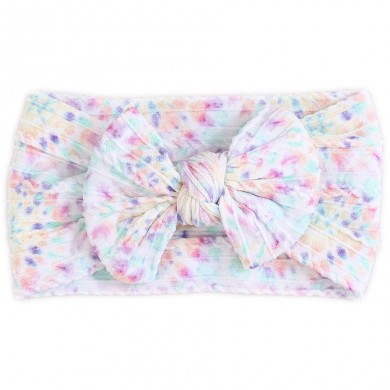 Tie Dye Cable Knit Baby Headband Tie Dye Cable Knit Baby Headband