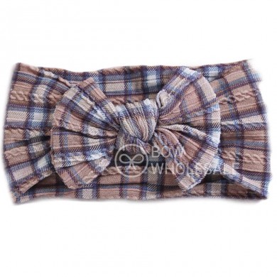 Tartan & Check Cable Knit Headbands Tartan & Check Cable Knit Headbands