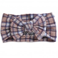 Tartan & Check Cable Knit Headbands