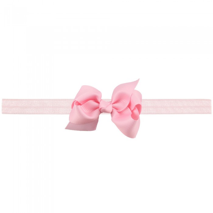 Classic Grosgrain Bow On Satin Band