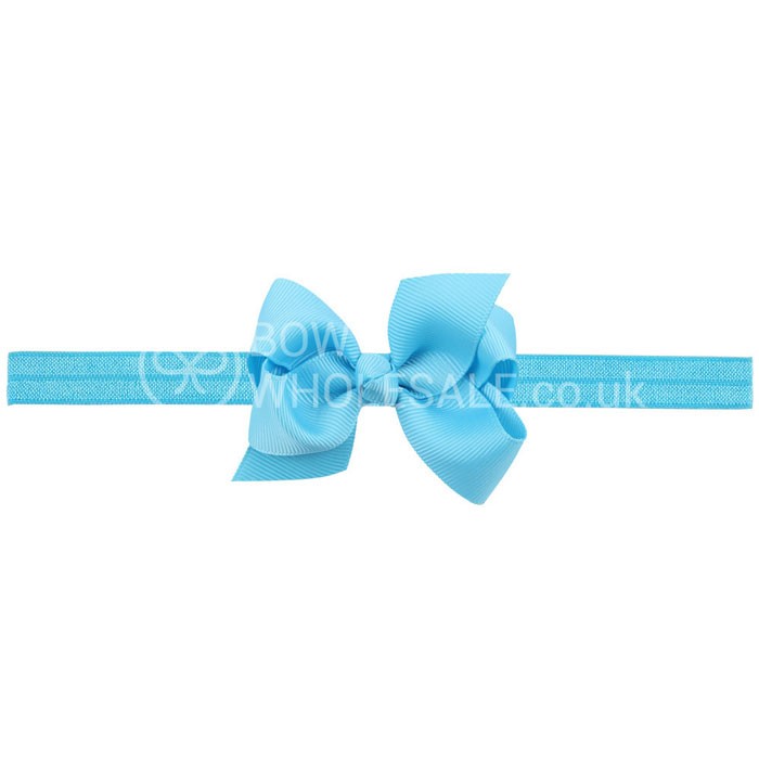 Classic Grosgrain Bow On Satin Band