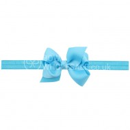 Classic Grosgrain Bow On Satin Band