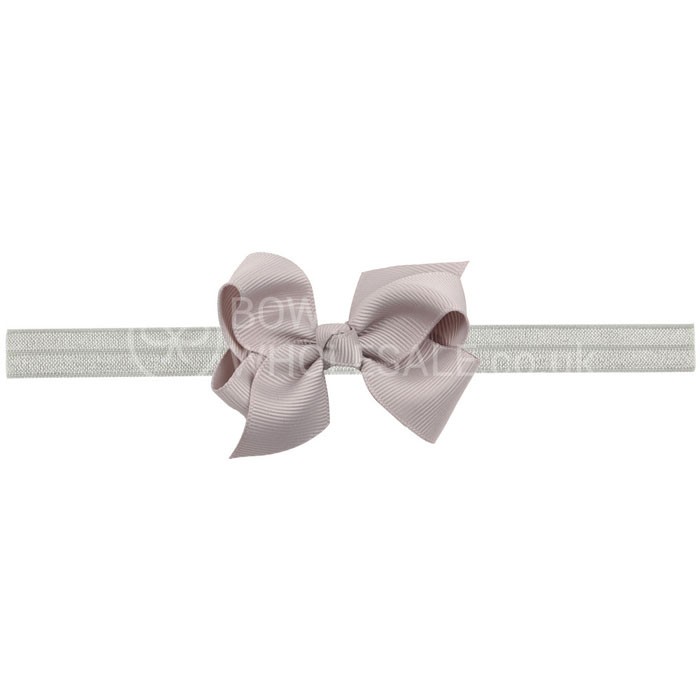 Classic Grosgrain Bow On Satin Band