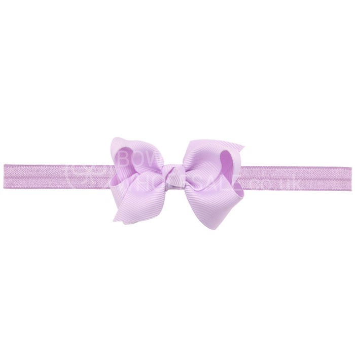 Classic Grosgrain Bow On Satin Band