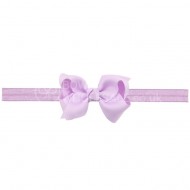 Classic Grosgrain Bow On Satin Band