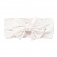 Luxury Ribbed Bow Baby Headband