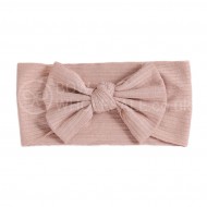 Luxury Ribbed Bow Baby Headband