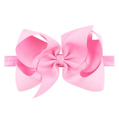 Classic 6inch Bow On Satin Headband Classic 6inch Bow On Satin Headband