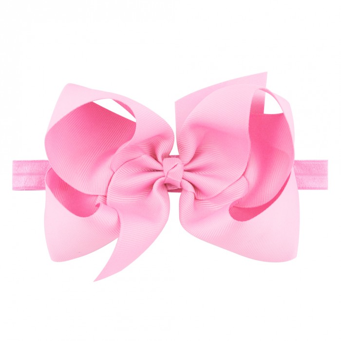 Classic 6inch Bow On Satin Headband