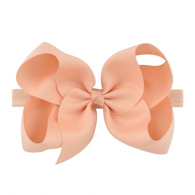 Classic 6inch Bow On Satin Headband Classic 6inch Bow On Satin Headband