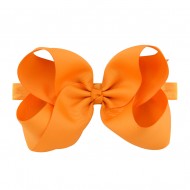 Classic 6inch Bow On Satin Headband