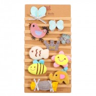 Animals Baby Headband Set On Card