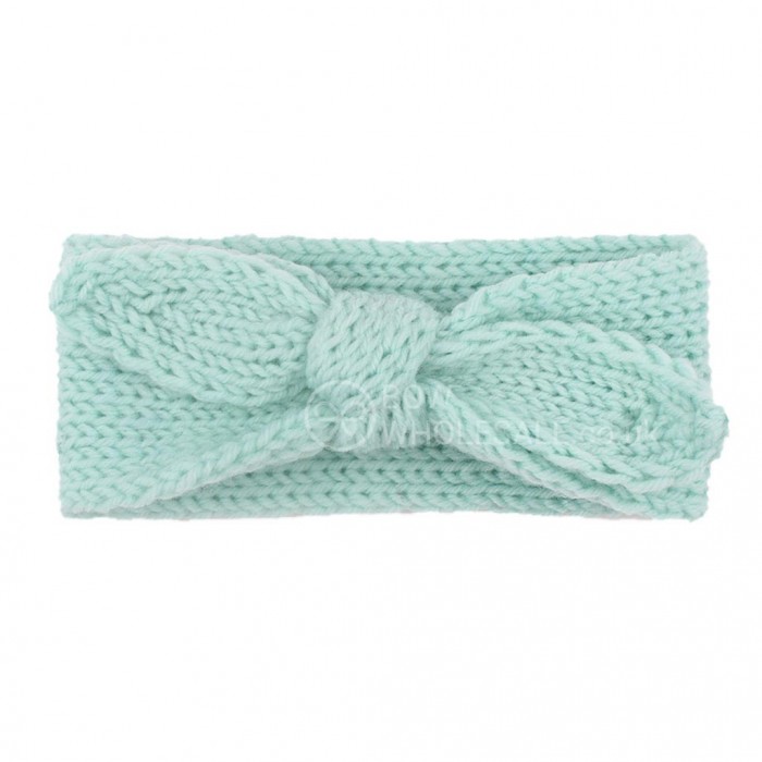 Luxury Wooly Top Knot Headband