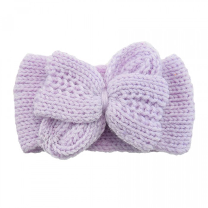 Luxury Wooly Big Bow Headwrap