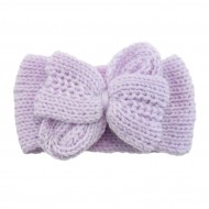Luxury Wooly Big Bow Headwrap