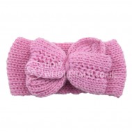 Luxury Wooly Big Bow Headwrap