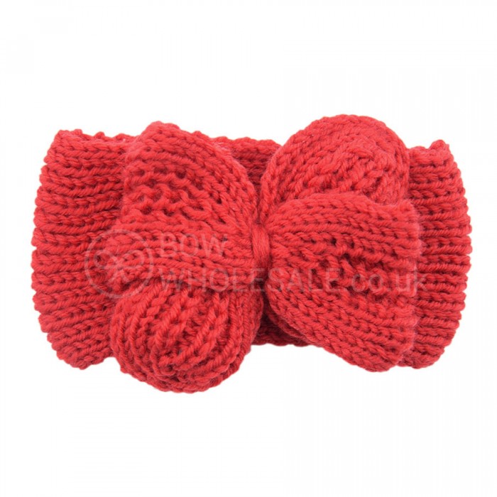 Luxury Wooly Big Bow Headwrap