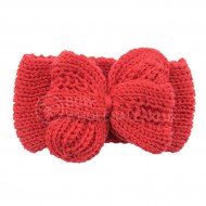 Luxury Wooly Big Bow Headwrap